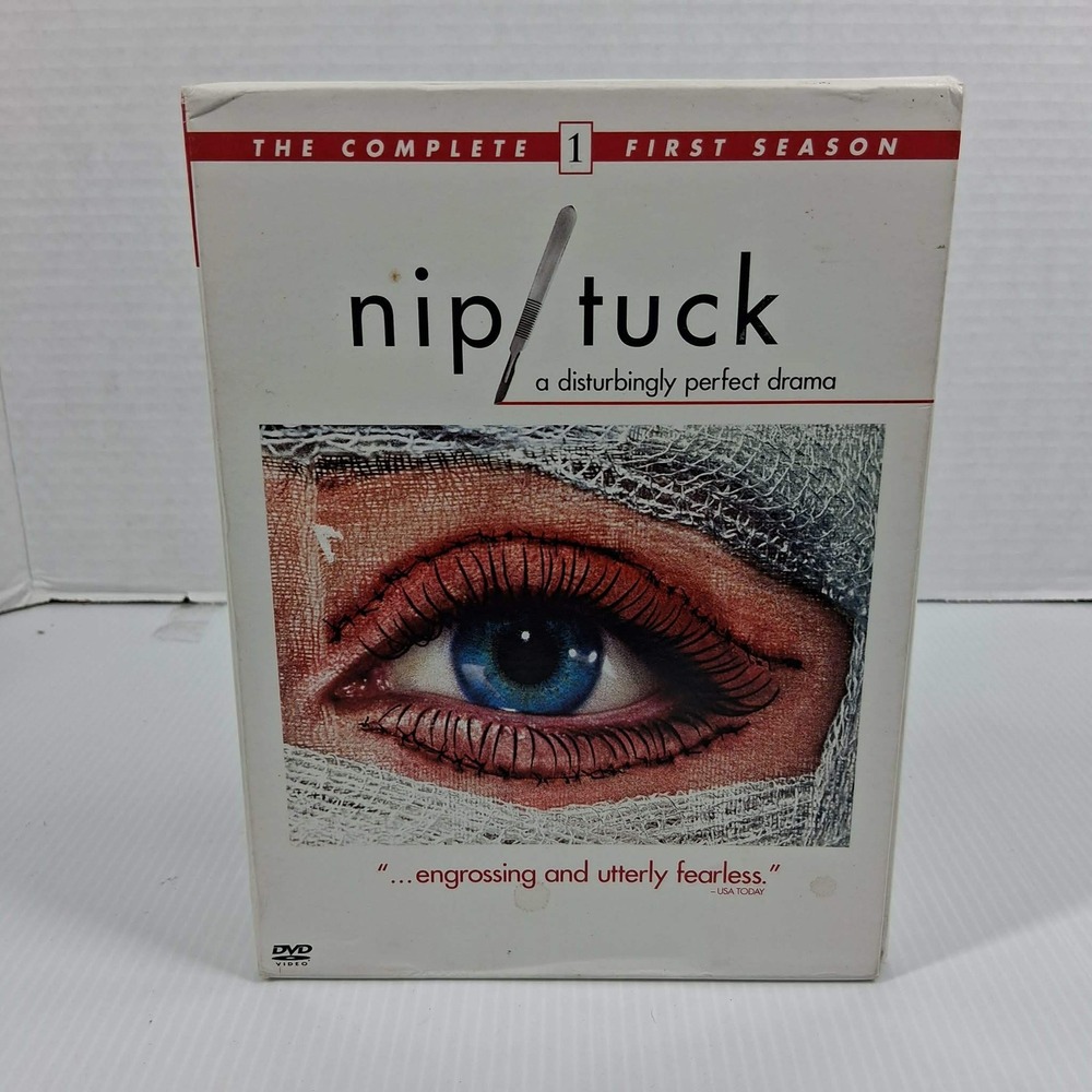 Nip Tuck The Complete First Season DVD 5-Disc Box Set 2003 TV‎ Series Drama